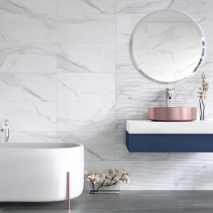 ESSENTIAL WHITE 25x75cm