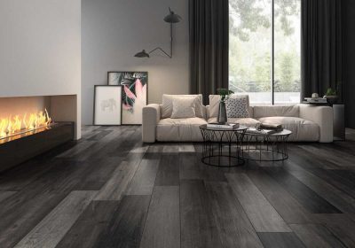 RUSTIK Wood Look Rectified 120x20cm tile showcasing its unique texture and natural wooden appearance