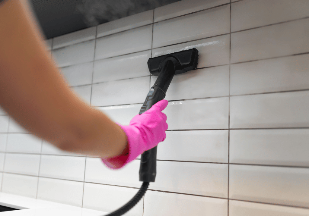 can you use a steam mop on porcelain tiles