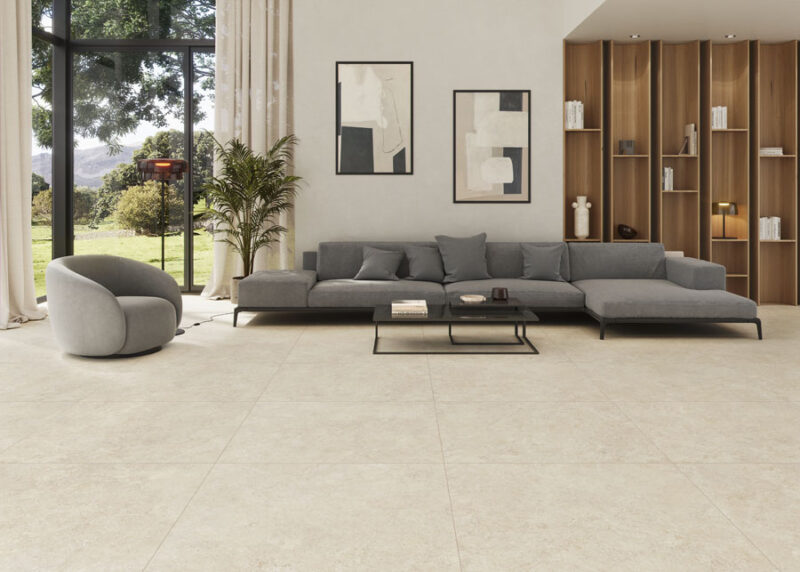 Oregon Ivory 100x100cm Rectified Porcelain