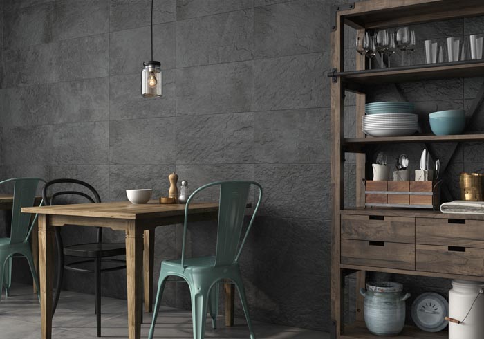 ARDOISE NEGRO PORCELAIN 30X60